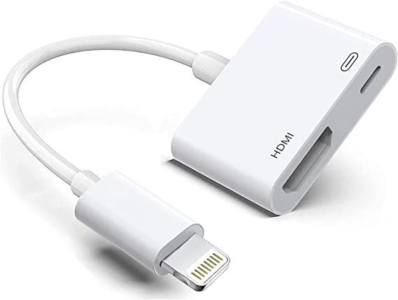 نحوه اتصال آیفون به تلویزیون با آداپتور HDMI